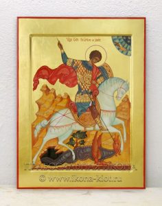 Икона «Георгий Победоносец (чудо о змие)» Бугульма